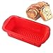 Produktbild Keyi le Bakeware & Zubehör Fondant Gebäckform – rechteckige Form Toast Brot Silikon Form Silikon Eisbackform Kuchen Dekorationen Brot Backform Zufällige Farbe – 1 x rechteckige Form Toast Br
