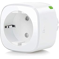 Eve Energy - Prise intelligente avec compteur de consommation, programmes intégrés, contrôle vocal, sans passerelle intermédiaire, Bluetooth Low Energy (Apple HomeKit)