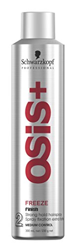 Schwarzkopf Osis+ Freeze Finish Haarspray für starken Halt 300 ml, 1er Pack (1 x 0.3 l)