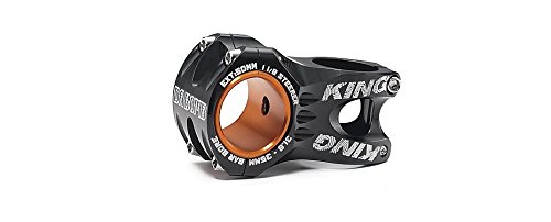 Da Bomb "King MTB Am FR 1-1/8" 50mm Bike Bicycle Stem,Bar 35mm/31.8mm 2 in 1 Design,BK/Blue/Grn (Black)