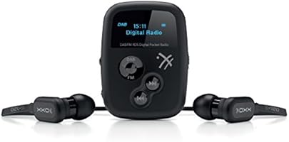 The smallest pocket DAB radio available. OXX Clip pocket Radio DAB/DAB+/FM (RDS) soft black rubber finish. The highly portable radio comes with high quality S120 OXX Digital earphones and a rechargeable battery that will last for approx. 8 hours (DAB radio) / 22 hours(FM radio)