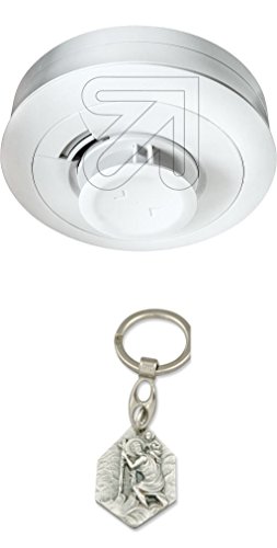 Preisvergleich Produktbild Hitzewarnmelder EI603TYC mit Anhänger Hlg. Christophorus