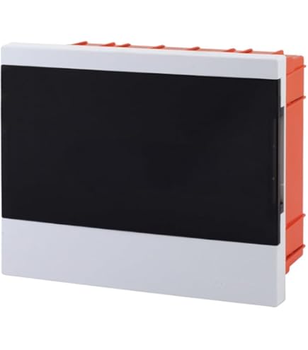 Armario de distribución C125VK-90918036, color blanco, rojo