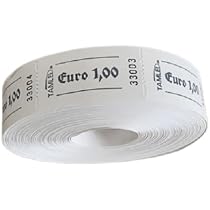 Rouleau De Tickets Saucisse Jaune – 1000 Billets Perforés Numérotés – Trilingue (allemand, Anglais, Français) – Pour Restaurants, Festivals, événements