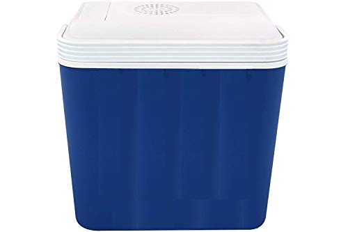 Interior WA240V elektrische Kühlbox, Mini Kühlschrank 22 L fürs Auto, Thermoelektrische Autokühlschrank Campingbox mit 12 V Anschluss, Minikühlschrank, EEF A+, inkl. 4 Kühlakkus + 1,5 kg Kühlsalz - 2