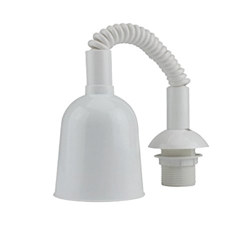 Unitec 45631 Leuchtenzugpendel mit Fassung E27, weiß