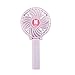 Produktbild GOTH Perhk KPOP BTS Mini-Handventilator, Kleiner Persönlicher Tragbarer Tischventilator mit Wiederaufladbarem USB Anschluss, Kühlklappventilator für BTS ARMY(Purple)