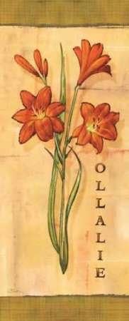 Feelingathome-fine-art-print-Les-Lys-IV-cm107x41-poster-for-frame