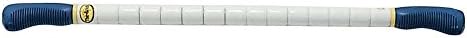 The Stick Original Body Stick Muscle Massager Designed for Individuals with Average Body Mass, 24 Inches, White/Blue (75560)