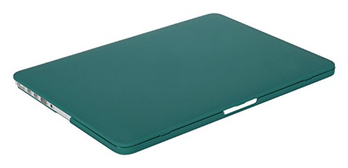 MOSISO MacBook Pro 15 Retina Hülle (NO CD-ROM Drive) – Ultra Slim Hochwertige Plastik Hartschale Tasche Schutzhülle Snap Case für MacBook Pro 15 Zoll with Retina Display (Model A1398), Pfau Grün - 5