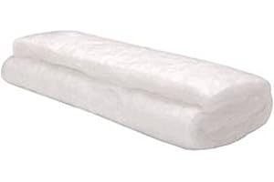 Rurunklee Laine De Verre Cartouche Roche Silencieux De Pot D'échappement Haute Température pour Moto Scooter Mobylette, 34 x 55 x 1cm