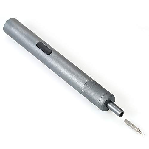 Preisvergleich Produktbild Mslora Elektroschrauber Wieder Aufladbarer, Energie Schraubendreher Screwdriver Elektroschrauber Stift mit 8 Bits USB für Telefon Kamera Computer Tablet-Laptop Reparatur Aufladen