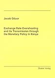 Image de Exchange Rate Overshooting and its Transmission through the Monetary Policy in Kenya