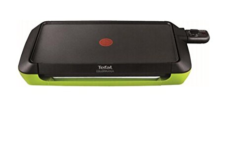 Tefal CB660301 Maxi Plancha Colormania Vert/noir Thermospot