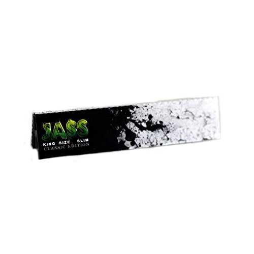 JASS King Size Slim – Box von 50 Päckchen Papier Filterpapier Slim - 3