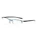 Produktbild Lifet Frauen/Männer Lesebrille Lesehilfe Brillen TR90 halber Rahmen Anti-Blu-Ray Computer Brillen 1,0 bis 3,0 (+ 2,50, Blau)