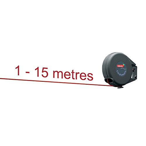 Vileda Ausziehbare Wäscheleine Cordomatic – 15 m - 5