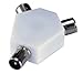 Produktbild World of Data 2 Way TV Antennen Splitter – Low Loss Adapter – Tischler – Koax – Koax – Fernsehen – Y-Splitter