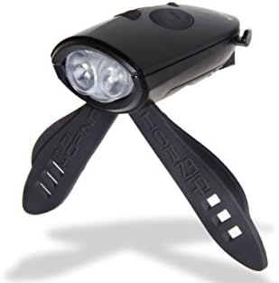 Mini Hornit | The World's Wildest Bicycle Horn with LED Light and 25 Fun Sound Effects, black