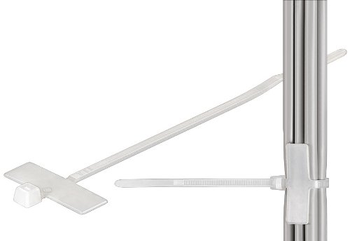 Preisvergleich Produktbild Wentronic Kabelbinder mit Beschriftungsfeld 100 mm (3 x 100 Stück)