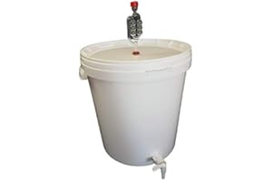 Sil complet cuves de fermentation de tonneau Seau gärfass 33L Robinet Bonne Qualité.