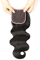 CGG Lace Closure Free Part Body Wave Virgin Malaysian Hair 130% Density Top Lace Closure Natural Color Soft and Silky (12" Free Part)
