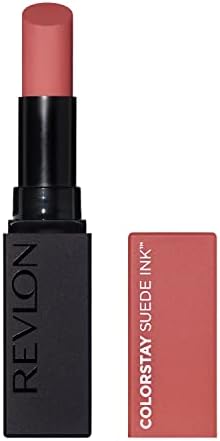 Revlon, ColorStay Suede Ink, Rossetto Finitura Opaca Colore Vibrante Formula Cura & Vegan Infuso Vitamina E, N°005 Hot Girl, 2,55 g