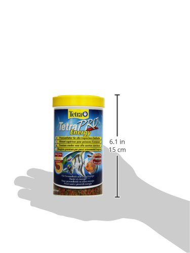 Tetra Pro Energy Premiumfutter (für alle tropischen Zierfische, mit Energiekonzentrat für extra Wohlbefinden, Vitaminstabilität und hoher Nährwert, konzentrierter Nährstoffgehalt Omega-3 Fettsäuren), 500 ml Dose - 7
