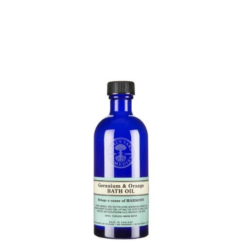 Neal's Yard Geranium & Orange Bath Oil 100ml