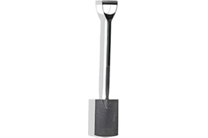 zeeyrak Heavy Duty Spades For Gardening With D-shape Handle, Premium Stuff Fencing Spade, Back Freindly Garden Tools For Gardening (7.5 X 18 X 102cm)