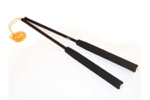 Diabolonet Henrys Diabolo Handstäbe (schwarz) Fiber 310 mm