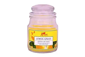 PAN AROMAS Home Fragrance JAR Candle - Lemon Grass