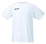 Single Jersey Spalding Herren Promo Tee Shirt, weiß, 4XL