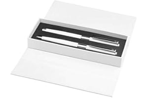 ‎SENATOR Senator S-066267104508 Schreibset Image White Line, Rollerball und Kugelschreiber, blau/weiß