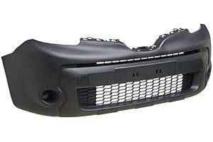 REPIAUTO Pare-choc avant noir compatible avec Renault Kangoo depuis 2013