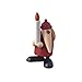 Produktbild Köhler Kunsthandwerk -"Weihnachtsmann mit Kerze" - Holzfigur - klein - Höhe 9 cm