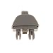 Phenovo Gray Inner Sun Visor Hook Clip Bracket for Audi A1 A3 A4 A5 Q3 Q5 RS.385.00