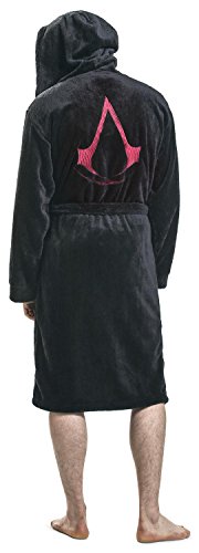 Assassin’s Creed Red Logo Bademantel schwarz L/XL/XXL - 6