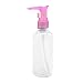 4 PCS 100ml Empty Refillable Plastic Travel Lotion Shampoo Massage Oil Dispensing Bottle Dispenser Pump Bottle Random Color