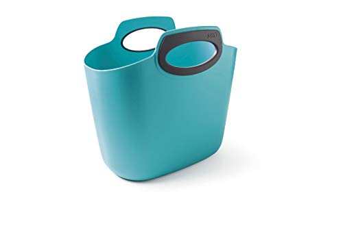 GF Garden, FOR 2 Everyday, Borsa in Plastica Portatutto, Contenitore Multiuso, con Maniglie, colore Azzurro