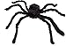 Price comparison product image Dealglad® New 75cm Large Black Realistic Fake Spider Plush Puppet Prank Jokes Toy Halloween Party Decorations Props