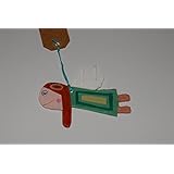 Engel, Schutzengel aus Modelliermasse zum Hängen, Mobile, Kinderzimmer, Wanddekoration