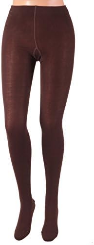 Bonnie Doon Girl Tights - Girls, Dark Brown, 4/5 years
