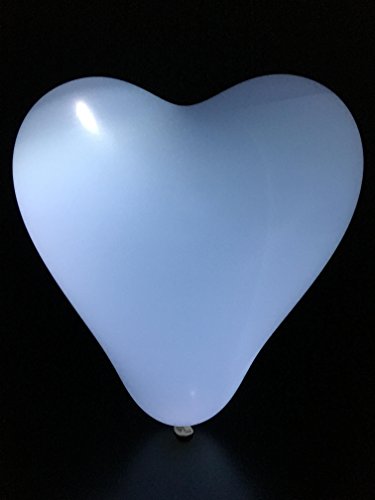 LED Luftballons Herz 50 Stück Stückpreis 0,40 €