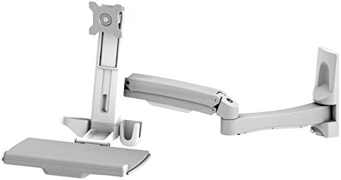 Dyconn Extended Wall Mounted Work Station with Foldable Keyboard Tray (WSM200) by Dyconn