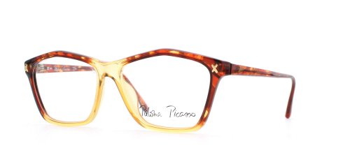 Preisvergleich Produktbild Paloma Picasso Damen Brillengestell Gold Gold Red