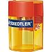 Produktbild Staedtler 10 x Spitzdose rund rot/gelb