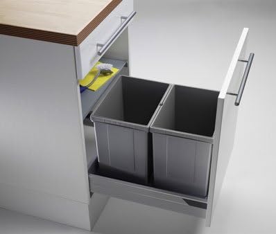 Wesco Pullboy Vario 45 waste bin 34 liters