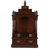 Artysta Handicrafts Wooden Temple/Home Temple/Pooja Mandir/Pooja Mandap/Temple for Home