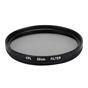 Action pro 52 MM UV Filter Compatible with GoPro Hero 8 7 6 5 with Lens Cover and Adapter